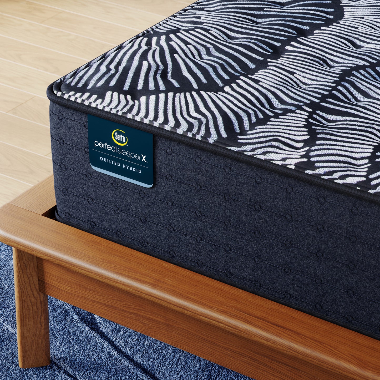 Serta Perfect Sleeper X Quilted Hybrid Queen Mattress - Knox Firm