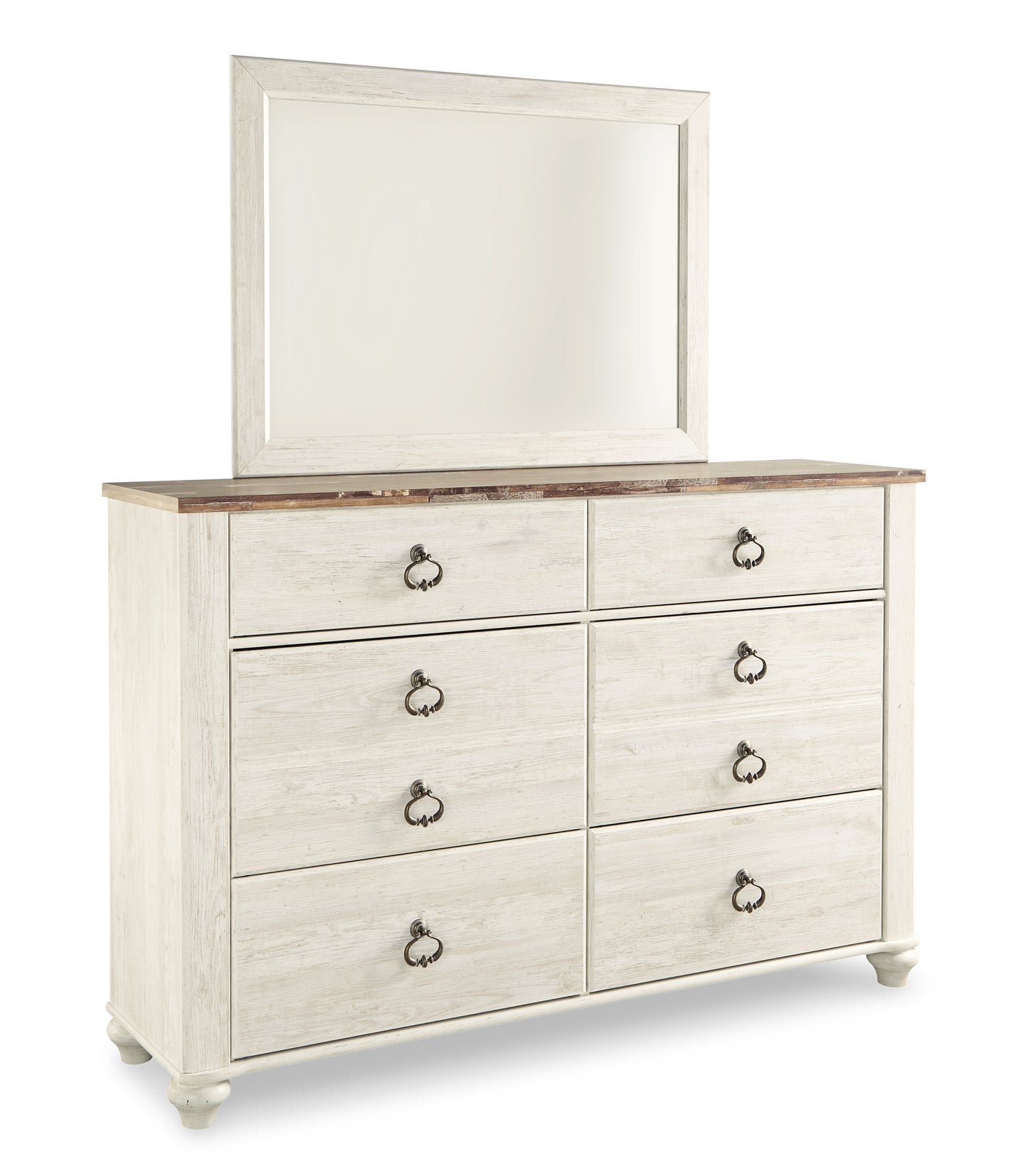 Willowton Dresser and Mirror