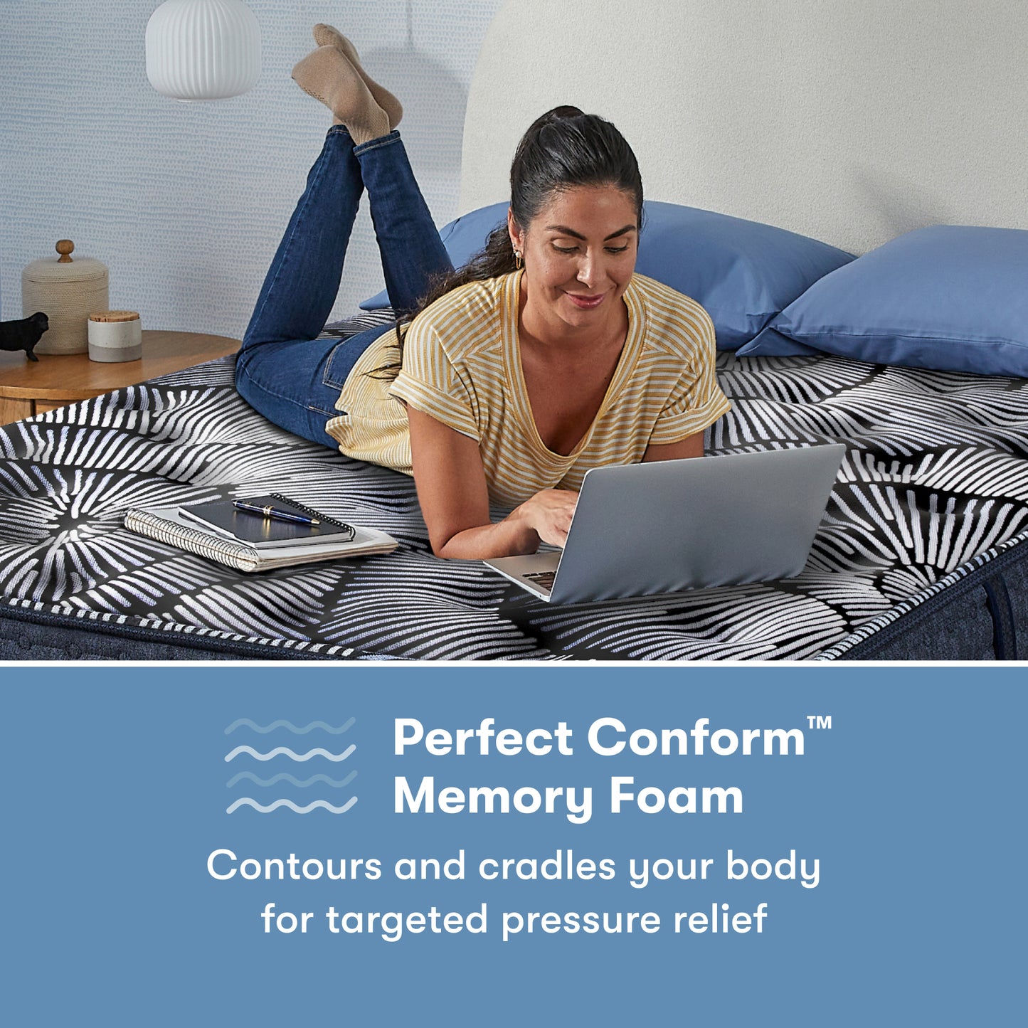 Serta Perfect Sleeper X Quilted Hybrid Queen Mattress - Knox Plush