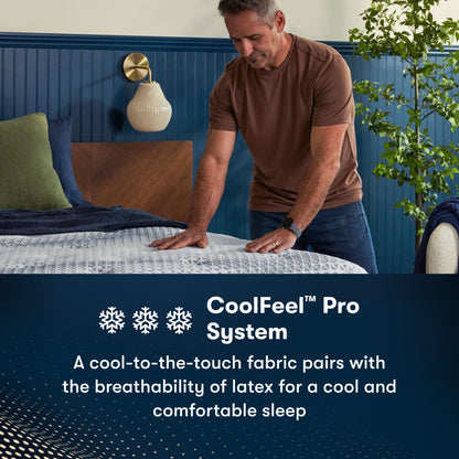 Serta® iComfortPro Queen Mattress - Dartmouth Plush Pillow Top