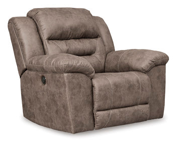 Stoneland Power Recliner -Chocolate