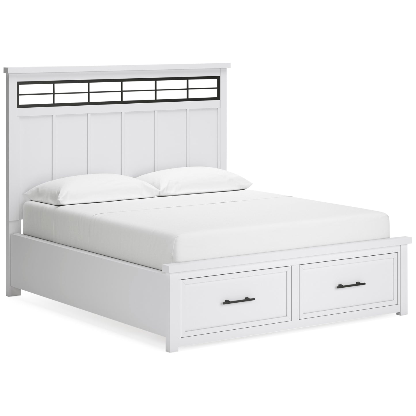 Ashbryn Queen Panel Storage Bed