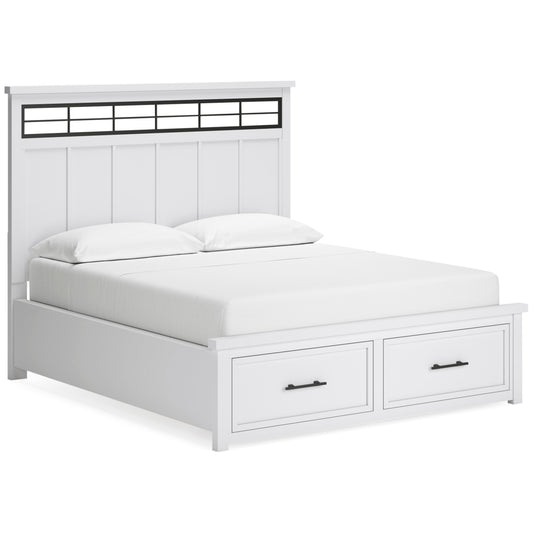 Ashbryn Queen Panel Storage Bed
