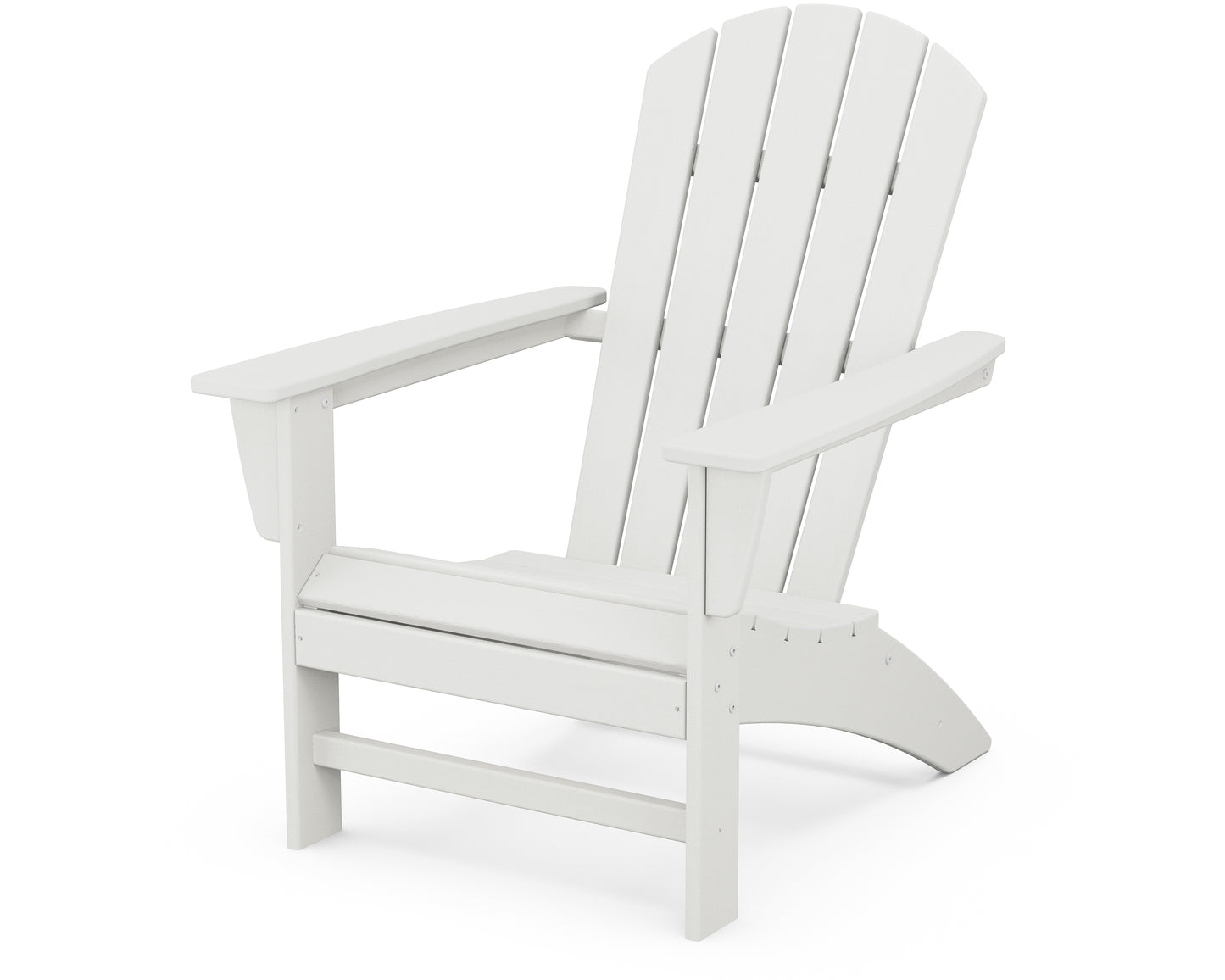 POLYWOOD® Nautical Adirondack Chair in Vintage White